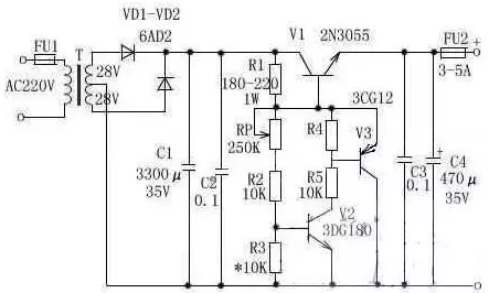 穩(wěn)壓電源電路圖合集，請(qǐng)快快收藏！