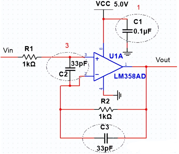 為什么運放電路一般都會加這幾個電容，到底有啥用？